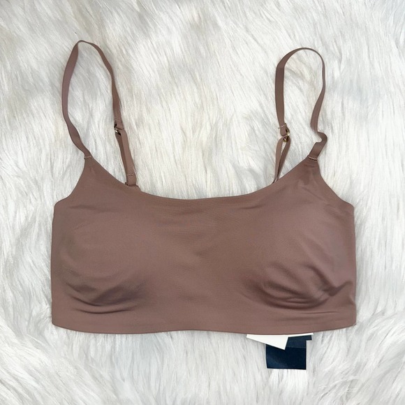 Abercrombie & Fitch Other - Abercrombie & Fitch AF Next to Naked Scoop Neck Bralette in Clove Brown NWT